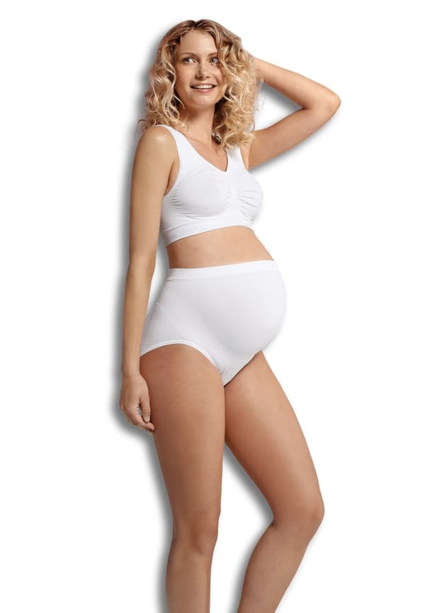 CARRIWELL maternity support panty White M 406