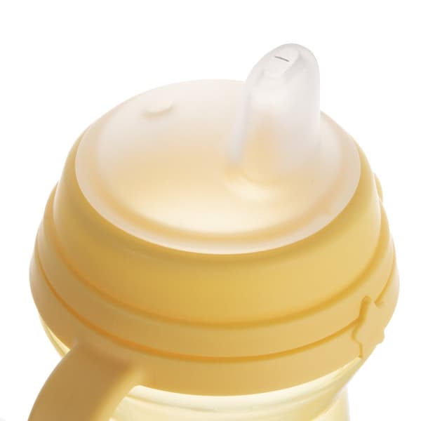 CANPOL BABIES Cup with Silicone Spout, FirstCup, 6m+, 250ml, yellow, 56/615_yel