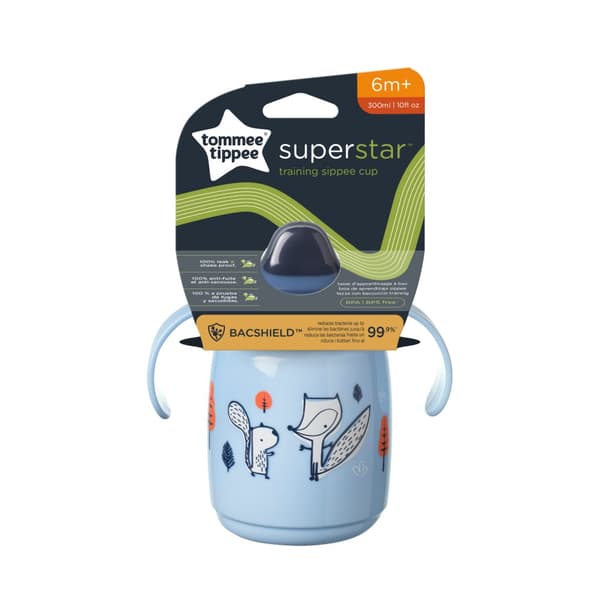 TOMMEE TIPPEE training cup SIPPEE, 6M+, 300ml, blue, 447822