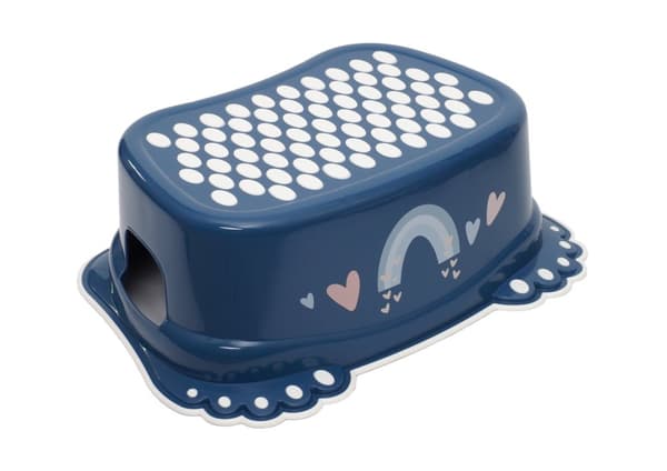 TEGA anti-slip footstool METEO, navy, ME-006-164