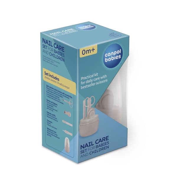 CANPOL BABIES Nail care set for babies and children, 9/814_blu