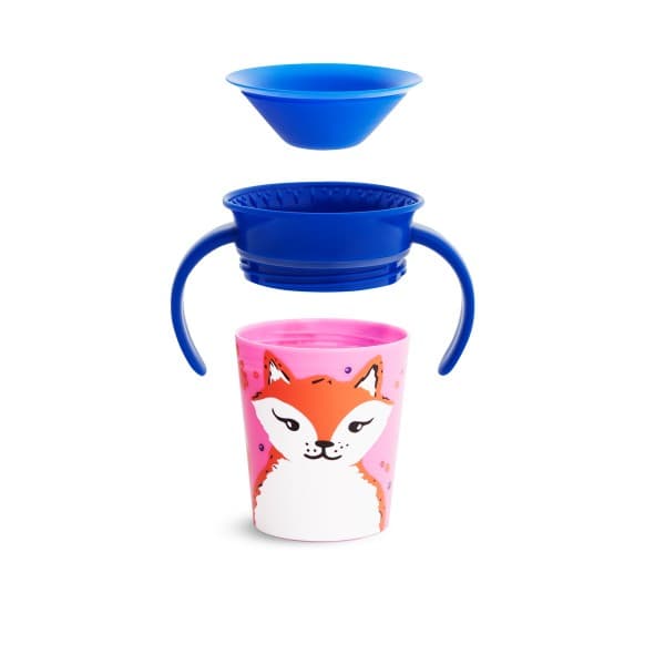MUNCHKIN WildLove Trainer Cup, Miracle 360,  6m+, 177 ml, fox, 05177401