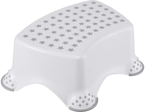 KEEEPER step stool Stars Cosmic White