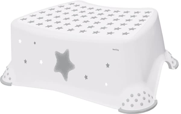 KEEEPER step stool Stars Cosmic White