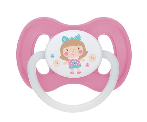 CANPOL BABIES Silicone Symmetrical Soothers TOYS, 6-18m, 23/292