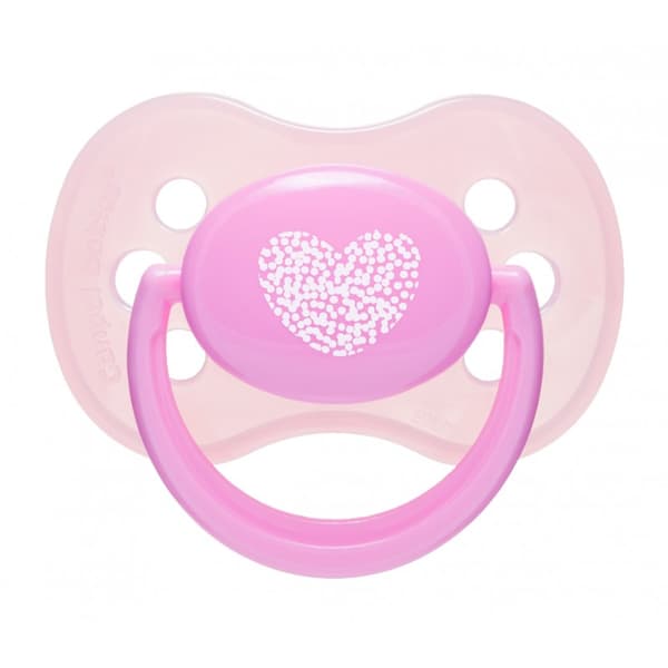 CANPOL BABIES cherry silicone soother Pastelove 0-6m 22/422
