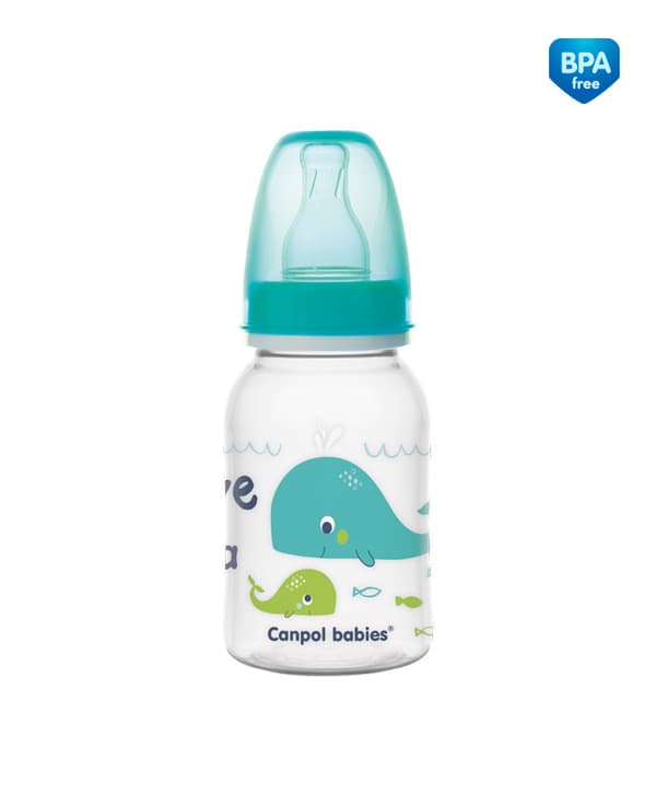 CANPOL BABIES narrow neck bottle PP Love and Sea, 120ml, 59/300