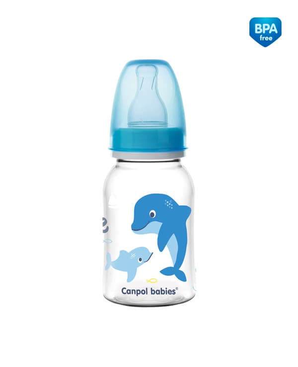 CANPOL BABIES narrow neck bottle PP Love and Sea, 120ml, 59/300