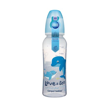 CANPOL BABIES narrow neck bottle PP Love and Sea, 250ml, 59/400