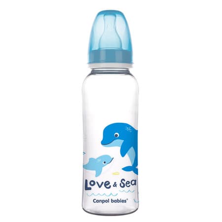 CANPOL BABIES narrow neck bottle PP Love and Sea, 250ml, 59/400