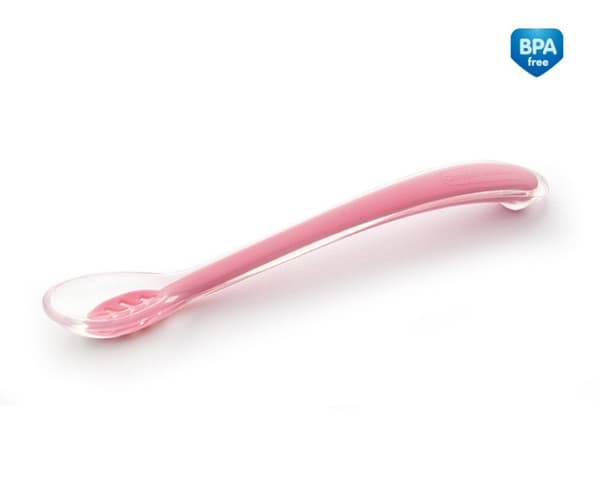 CANPOL BABIES babies silicone spoon, pink, 51/010_pin