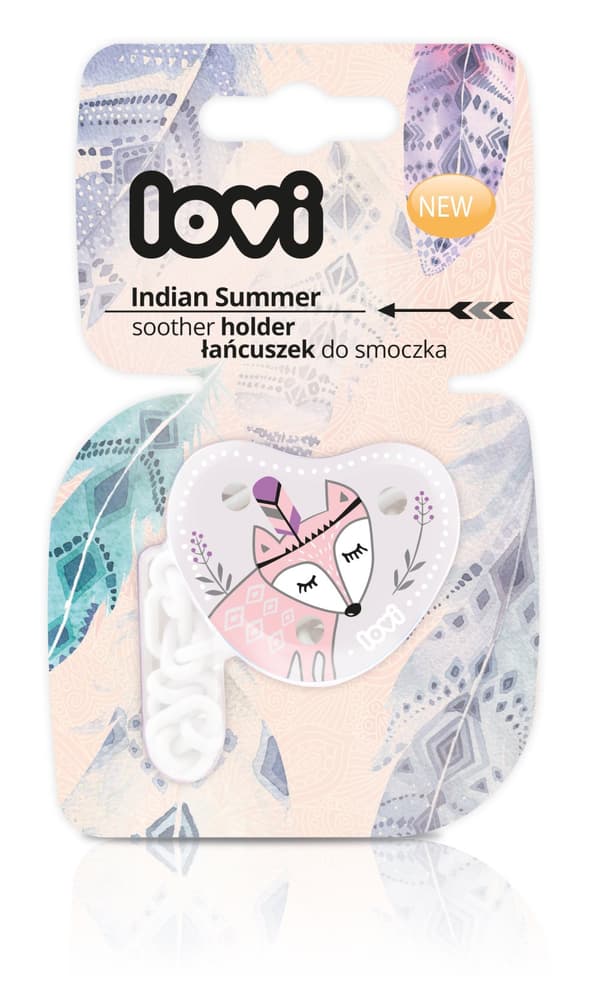 LOVI soother holder Indian summer, 10/883