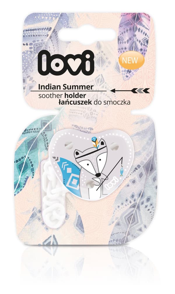 LOVI soother holder Indian summer, 10/883