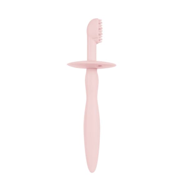 CANPOL BABIES silicone toothbrush with teether and shield for gums and first teeth, 51/500_pin