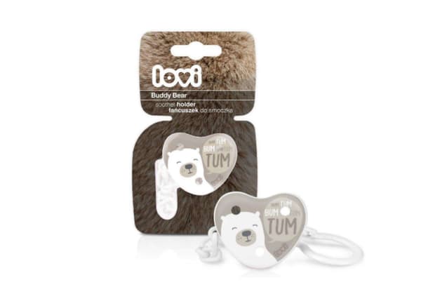 LOVI soother holder Buddy Bear, 10/887