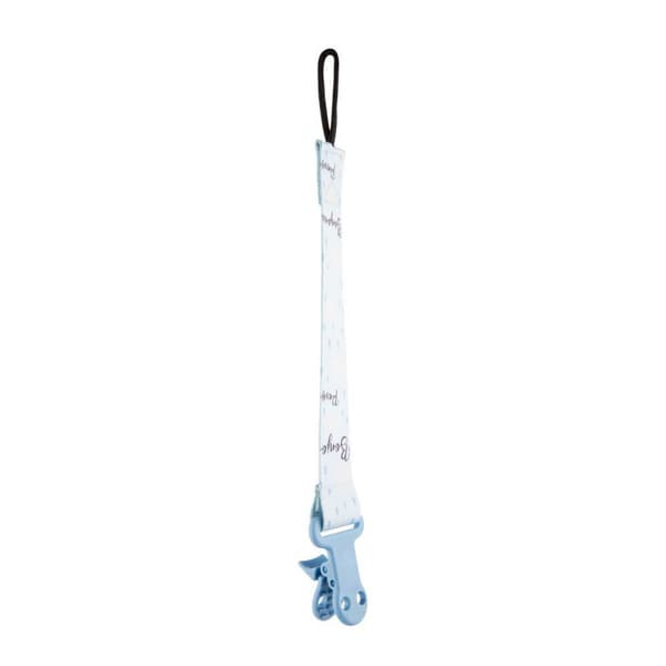 CANPOL BABIES soother clip with ribbon BONJOUR BABY, 51/026_blu