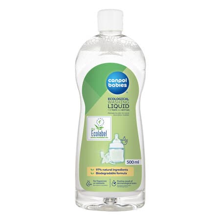 CANPOL BABIES washing fluid for teats and bottles 500ml, 1/500