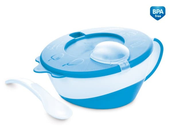 CANPOL BABIES Bowl with spoon 31/406 blue