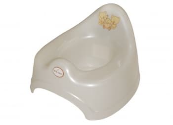 Tega potty Teddy Bear, white pearl, MS-001-118