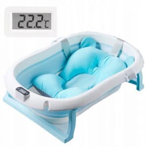PRIMABOBO Premium folding bathtub, blue, 79 cm, HB_ws_B