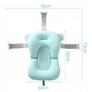 PRIMABOBO Premium folding bathtub, blue, 79 cm, HB_ws_B