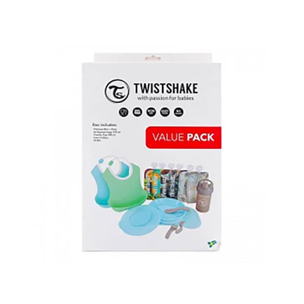 Twistshake Hagesmækker Pakke Søvfarvet