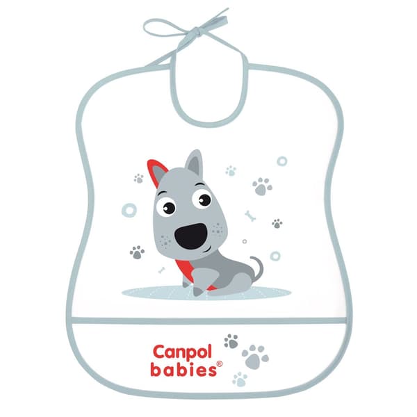 CANPOL BABIES soft plastic bib, 2/919