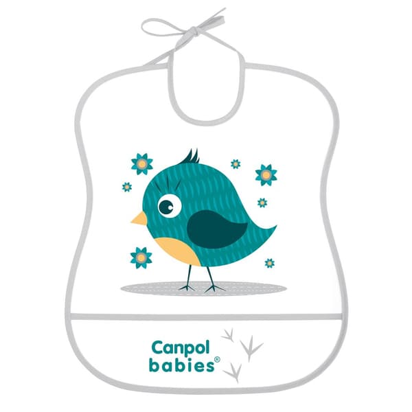CANPOL BABIES soft plastic bib, 2/919