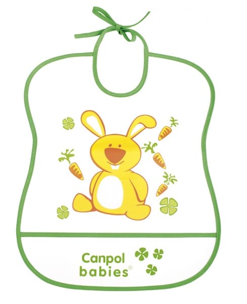 CANPOL BABIES soft plastic bib, 2/919