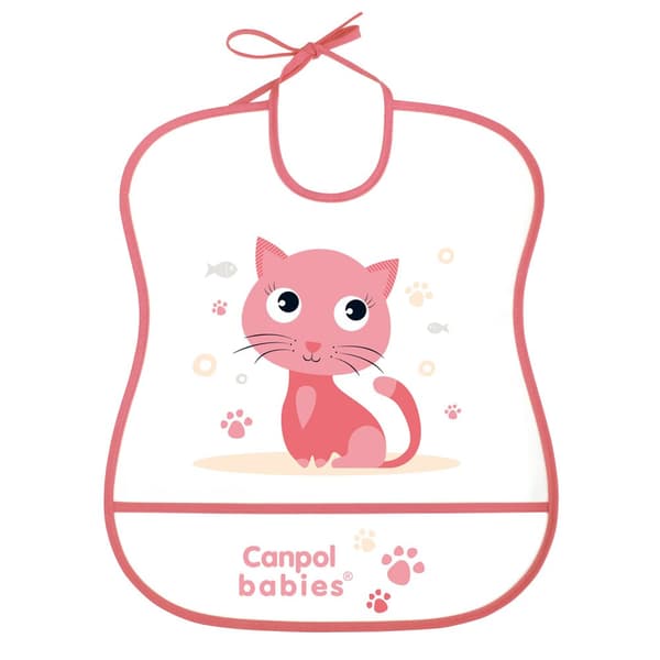 CANPOL BABIES soft plastic bib, 2/919
