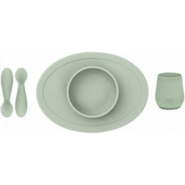 Ezpz First Food Set -madsæt, salvie