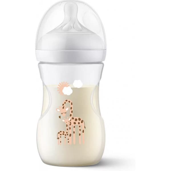 Philips Avent SCY903/66 Natural Response - sutteflaske, 260 ml, giraf