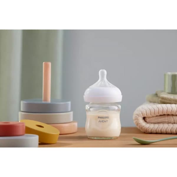 Philips Avent SCY930/01 Natural Response -lasinen tuttipullo, 120 ml