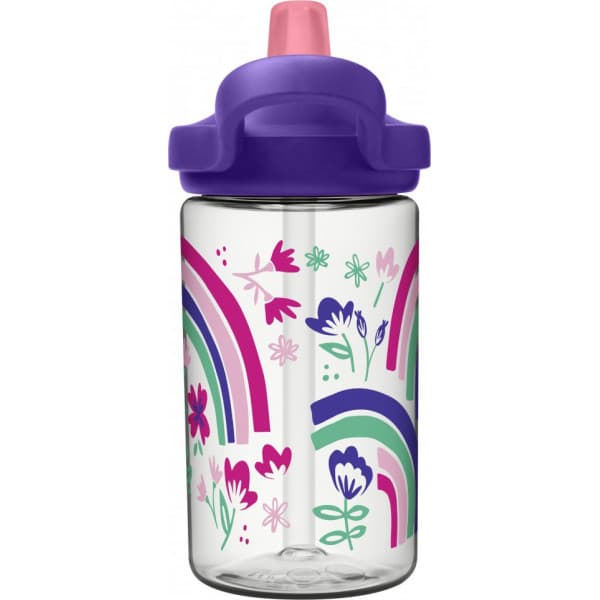 Camelbak Eddy+ Kids 0,4L -dryckesflaska, Regnbåge Floral