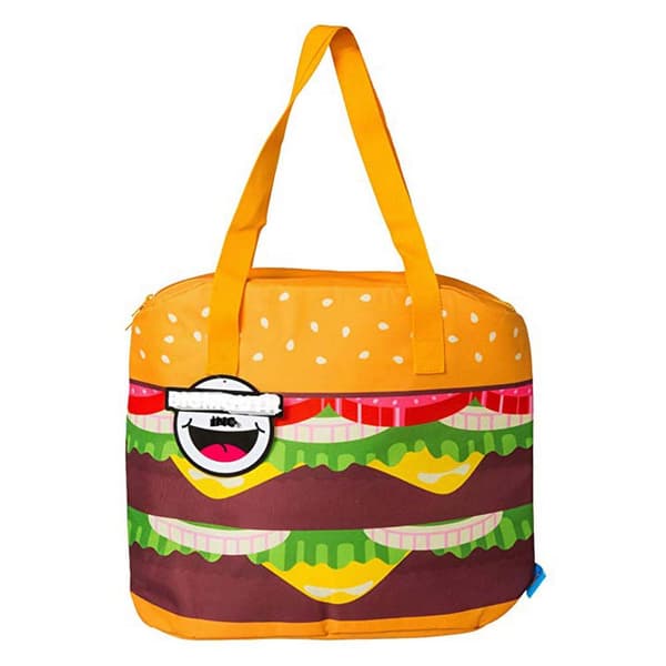 Bigmouth Inc Kylmälaukku Cheeseburger Oranssi 13.9 x 38 x 41.9 cm