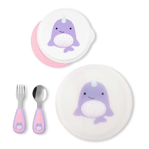 Skip Hop Narhval Zoo Table Ready Mealtime Set