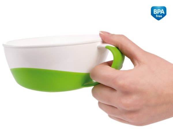CANPOL BABIES Bowl with spoon 31/406 green