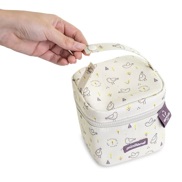 Miniland Pack 2 Go Ecosquare Chick Konttisarja Beige