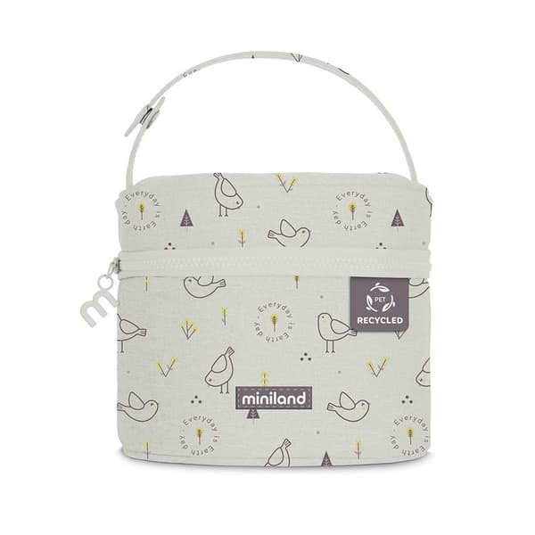 Miniland Pack 2 Go Ecosquare Chick Konttisarja Beige
