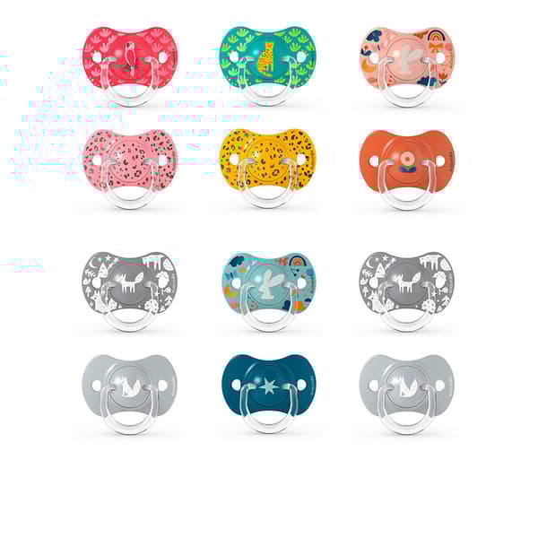 Physiological Silicone Pacifier +18 m 2 Units