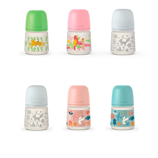 PRINTS baby bottle with physiological nipple S 150 ml