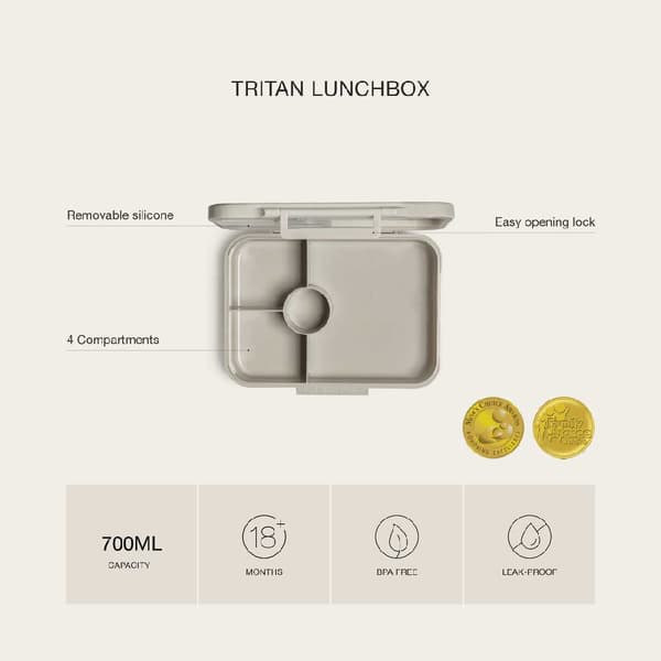 Citron Mellanstora Tritan-containerfordon