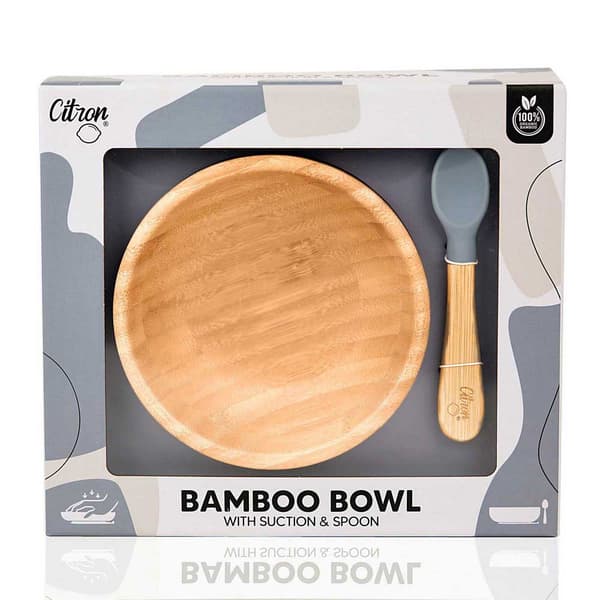 Citron Bambukulho Imukupilla Ja Lusikalla