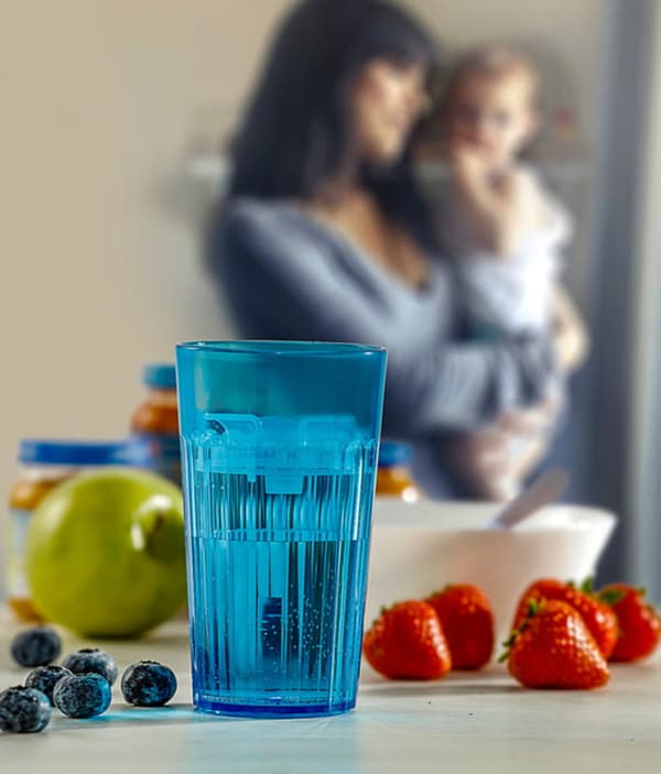 Træningscup Blue Reflo Smart Cup brudsikker