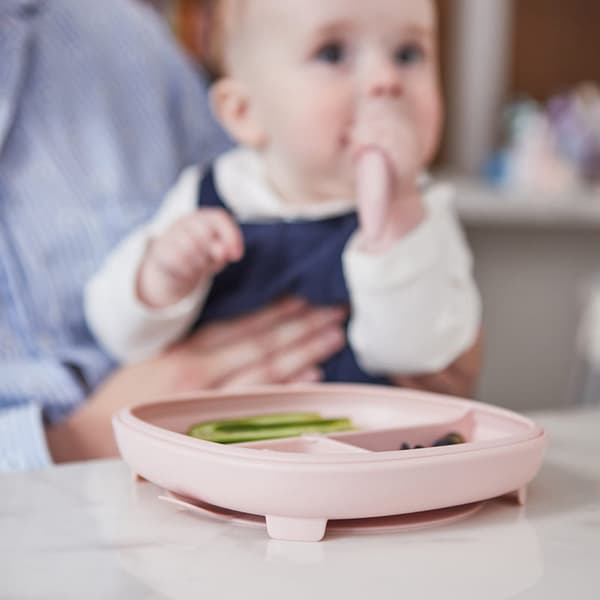 Silikoneplade med sugekop 2i1 PINK, B.box