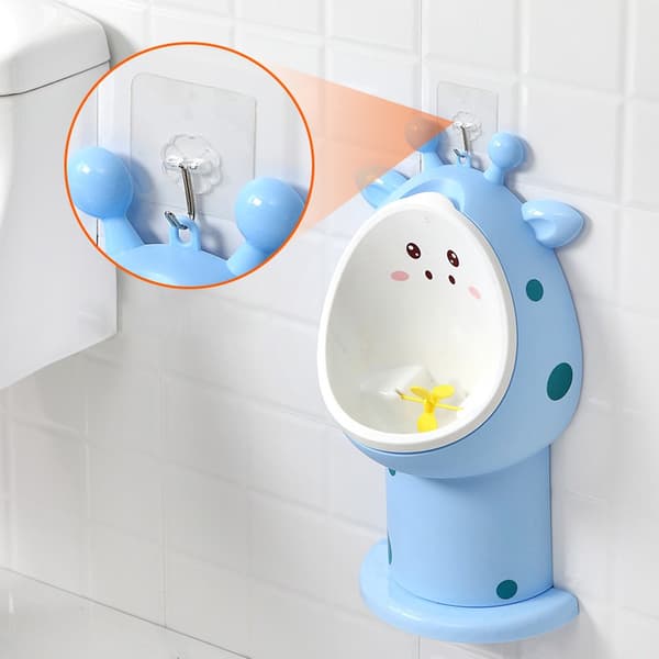 PRIMABOBO urinal, GIRAFFE, blue, BL_pz_B