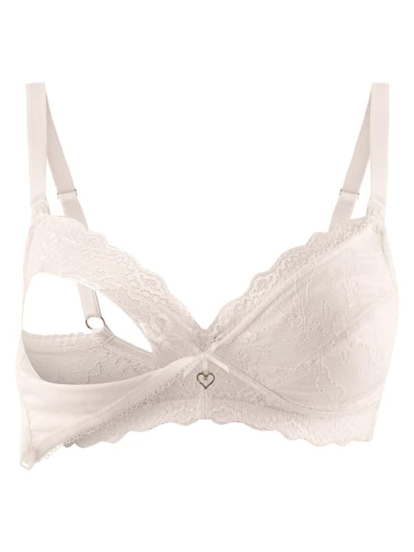 Naisten imetysliivit valkoinen Bellybutton Maternity