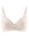 Miniatyrbillede 1 af 3: Amme-bh til kvinder, hvid, navle-maternity