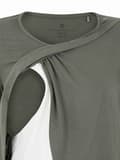 Pikkukuva 4 / 4: Naisten imetyspaita harmaa Bellybutton Maternity