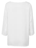 Pikkukuva 2 / 3: Naisten 3/4-hihainen äitiyspaita luonnonvalkoinen Bellybutton Maternity